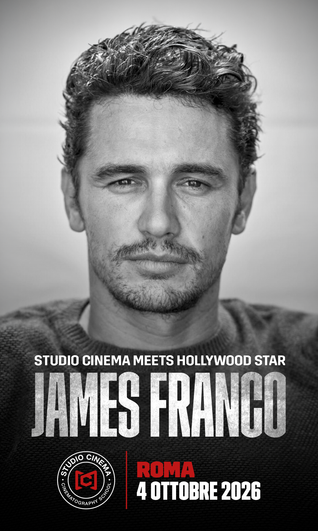 James Franco incontro a Studio Cinema