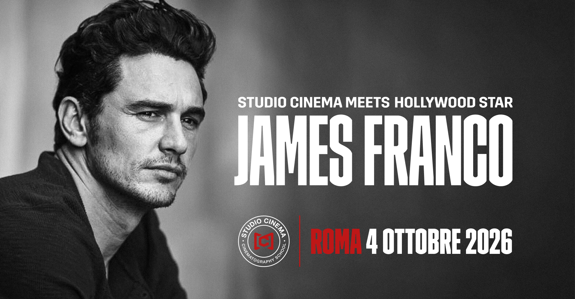 James Franco incontro a Studio Cinema
