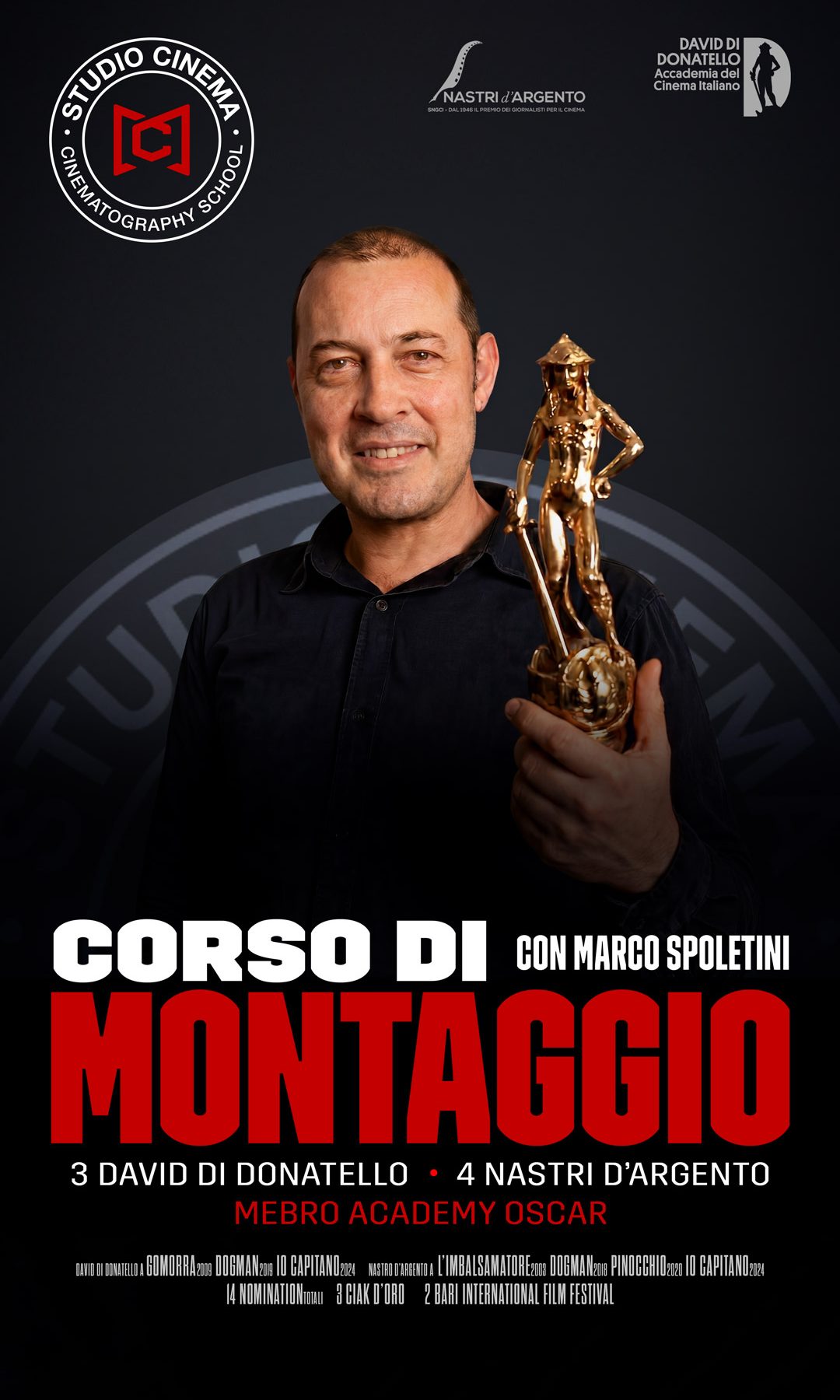 Corso Montaggio Marco Spoletini